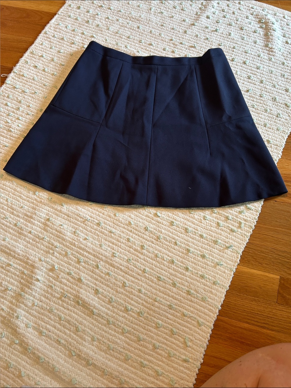 J. Crew Navy lined skirt.    New without tags.